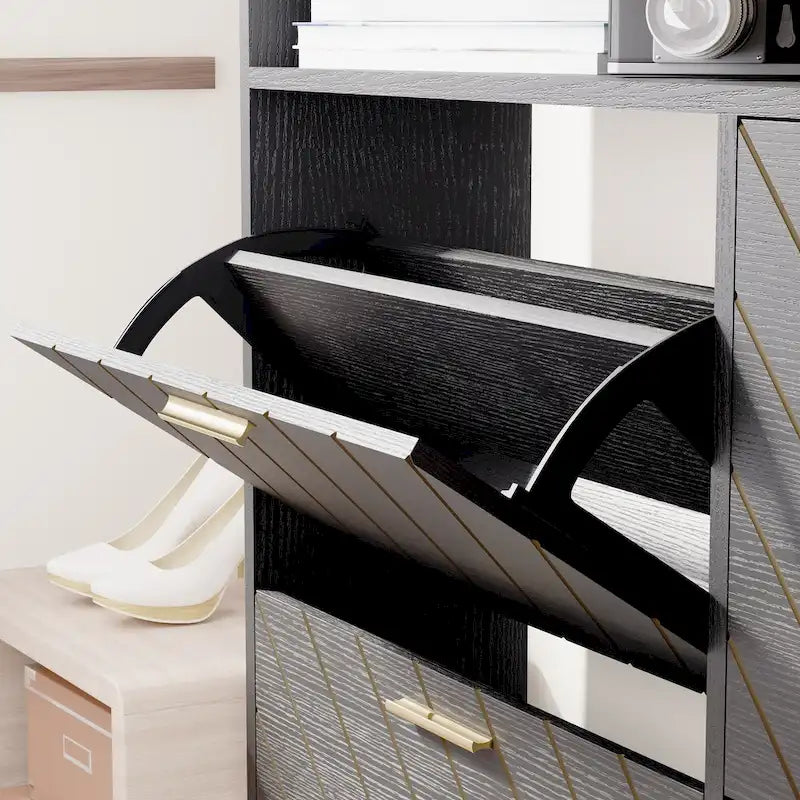 Meuble à chaussures, Armoire à chaussures, Organisateur de chaussures