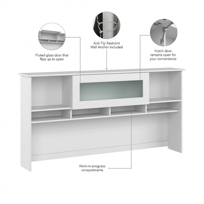 Gris cendré / Gris chiné / Blanc / Gris moderne – Armoire de rangement de bureau, 1 personne
