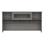Gris cendré / Gris chiné / Blanc / Gris moderne – Armoire de rangement de bureau, 1 personne