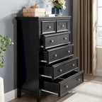 Commode moderne à 6 tiroirs, Organisateur de placards à 6 tiroirs - 31,50 * 15,75 * 44,29