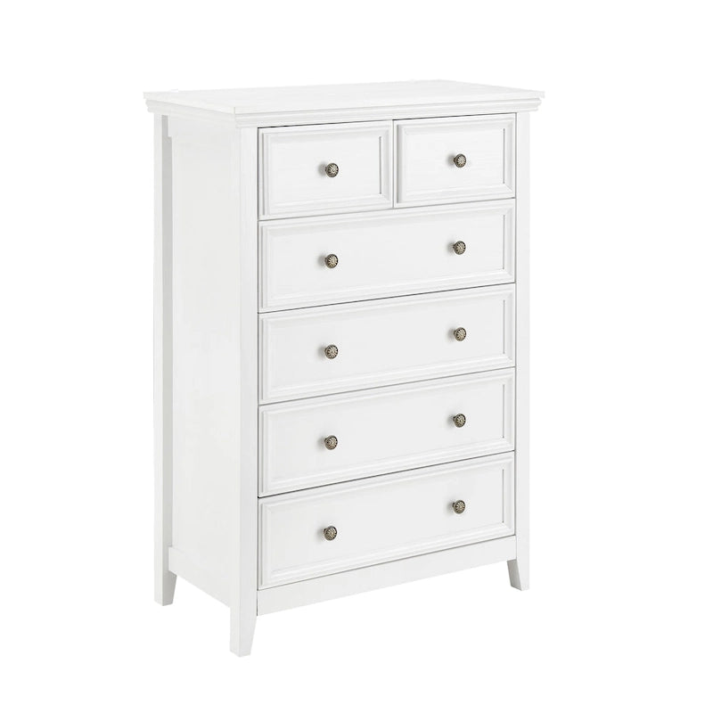 Commode moderne à 6 tiroirs, Organisateur de placards à 6 tiroirs - 31,50 * 15,75 * 44,29