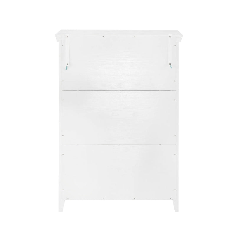 Commode moderne à 6 tiroirs, Organisateur de placards à 6 tiroirs - 31,50 * 15,75 * 44,29