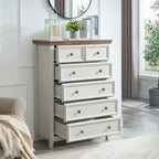 Commode moderne à 6 tiroirs, Organisateur de placards à 6 tiroirs - 31,50 * 15,75 * 44,29