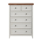 Commode moderne à 6 tiroirs, Organisateur de placards à 6 tiroirs - 31,50 * 15,75 * 44,29