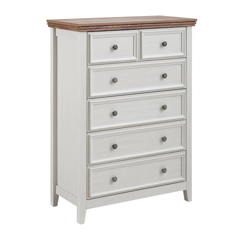 Commode moderne à 6 tiroirs, Organisateur de placards à 6 tiroirs - 31,50 * 15,75 * 44,29