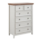 Commode moderne à 6 tiroirs, Organisateur de placards à 6 tiroirs - 31,50 * 15,75 * 44,29