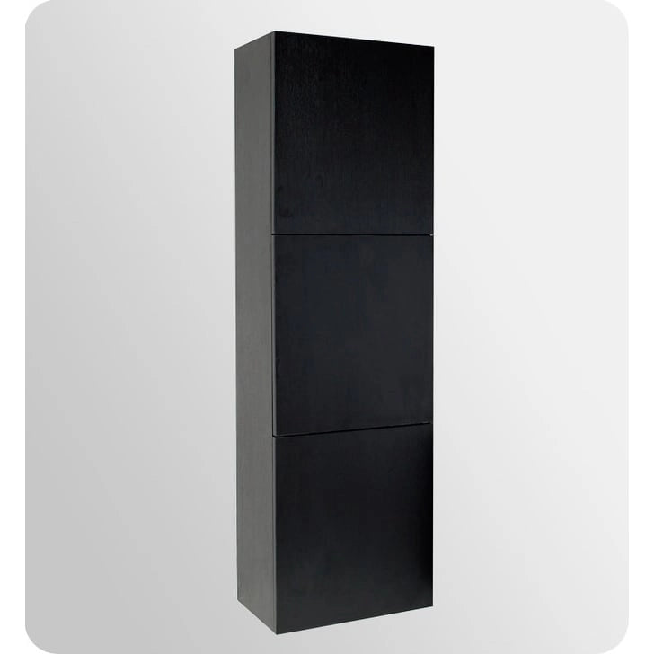 Armoire à linge de salle de bain autoportante à 3 rangements de 59 po