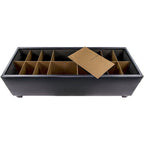 Banc de rangement pour chaussures en vinyle blanc de style moderne du milieu du siècle