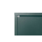 Table d'appoint en rotin à 3 tiroirs Noyer / Noir / Bleu / Naturel / Vert foncé – Utilisation par 1 personne