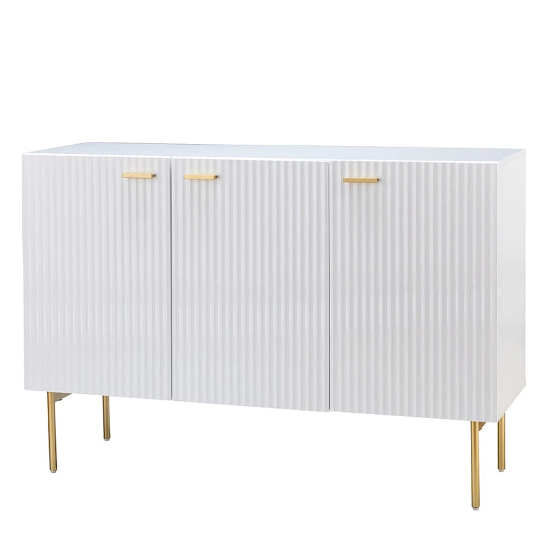Buffet 3 portes (Noir/Marine/Blanc)