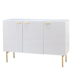 Buffet 3 portes (Noir/Marine/Blanc)