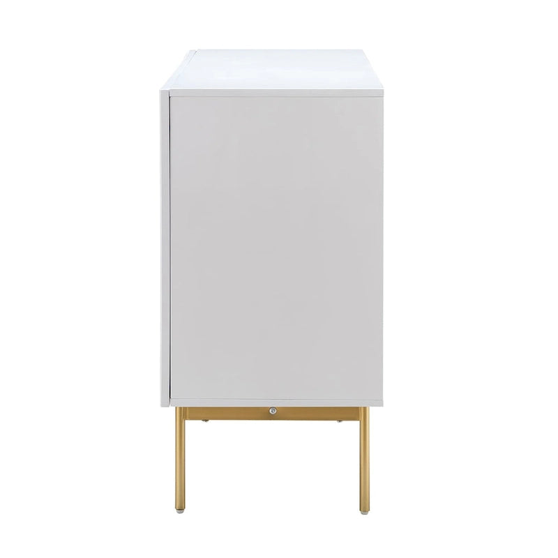Buffet 3 portes (Noir/Marine/Blanc)