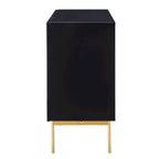 Buffet 3 portes (Noir/Marine/Blanc)