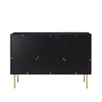 Buffet 3 portes (Noir/Marine/Blanc)