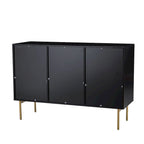 Buffet 3 portes (Noir/Marine/Blanc)