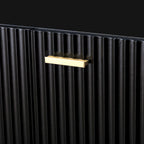 Buffet 3 portes (Noir/Marine/Blanc)