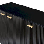 Buffet 3 portes (Noir/Marine/Blanc)
