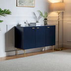 Buffet 3 portes (Noir/Marine/Blanc)