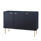 Buffet 3 portes (Noir/Marine/Blanc)