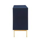 Buffet 3 portes (Noir/Marine/Blanc)