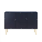 Buffet 3 portes (Noir/Marine/Blanc)