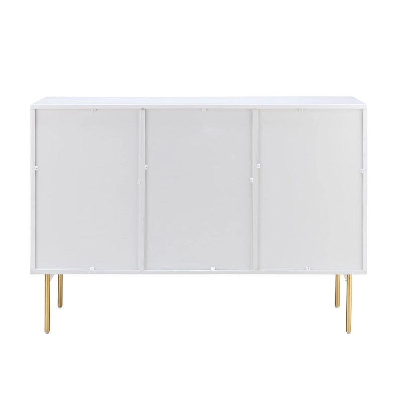 Buffet 3 portes (Noir/Marine/Blanc)