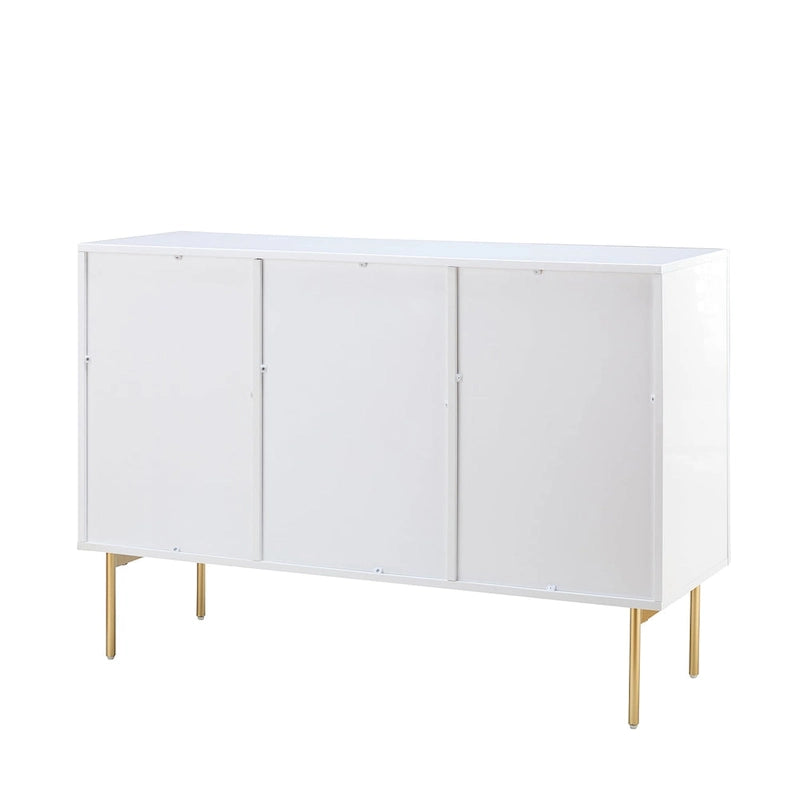 Buffet 3 portes (Noir/Marine/Blanc)