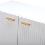 Buffet 3 portes (Noir/Marine/Blanc)