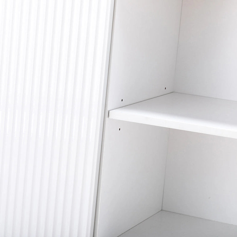 Buffet 3 portes (Noir/Marine/Blanc)