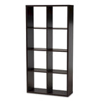 Étagère de rangement polyvalente à 8 compartiments, moderne et contemporaine