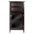 Meuble à vin, Espresso - 19.13 x 12.72 x 37.48 pouces