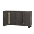 Buffet en bois de style traditionnel