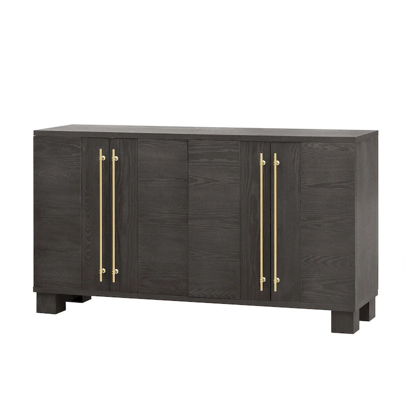 Buffet en bois de style traditionnel
