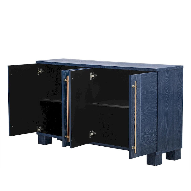 Buffet en bois de style traditionnel