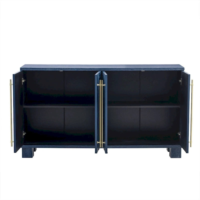 Buffet en bois de style traditionnel