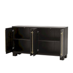 Buffet en bois de style traditionnel
