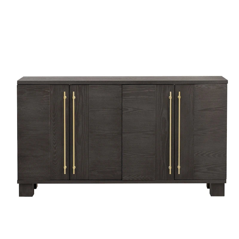 Buffet en bois de style traditionnel