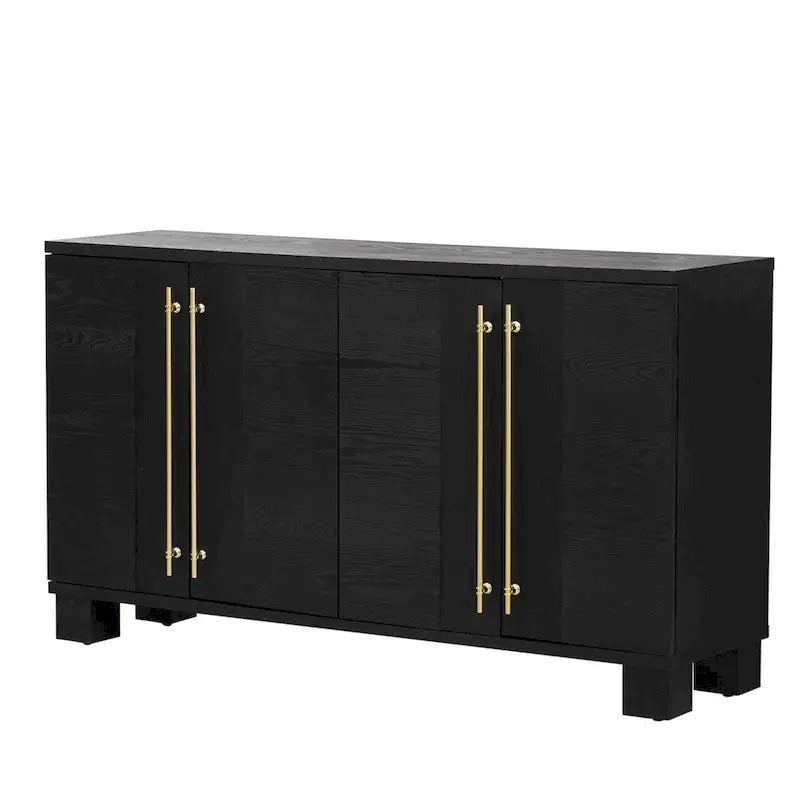 Buffet en bois de style traditionnel