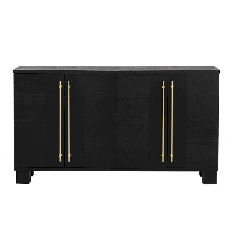 Buffet en bois de style traditionnel