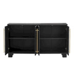 Buffet en bois de style traditionnel