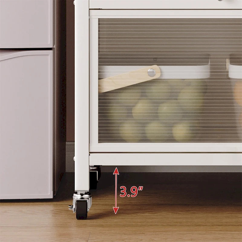 Étagère de cuisine ouverte, du sol au plafond, meuble de rangement pour micro-ondes