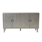 Armoire de rangement à 4 portes en MDF