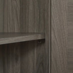 Meuble de rangement style grange avec portes coulissantes