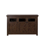 Buffet-bahut à 3 portes grand meuble de rangement