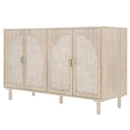 Armoire 4 portes, convient pour chambre, salon, bureau