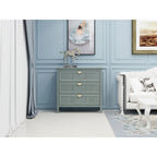 Commode à 3 tiroirs, Meuble américain, Convient pour chambre et entrée de salon