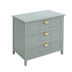 Commode à 3 tiroirs, Meuble américain, Convient pour chambre et entrée de salon