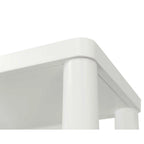 Étagère ouverte contemporaine, Étagère de bureau, Étagère d'appoint, Blanche