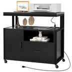 Meuble de classement roulant - 15,7P x 31,5L x 29,9H