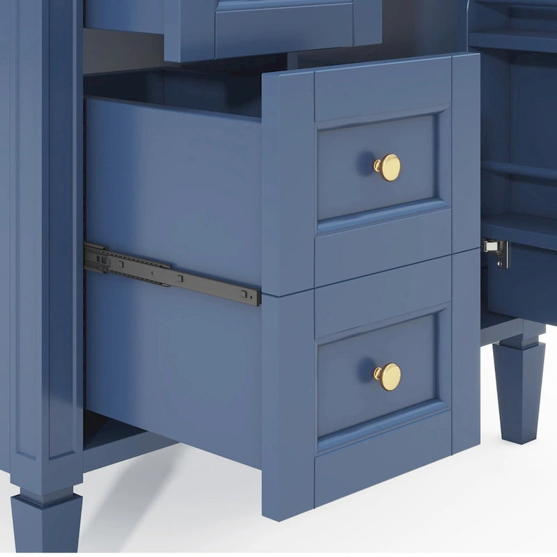 Meuble-lavabo avec évier intégré et tiroir basculant